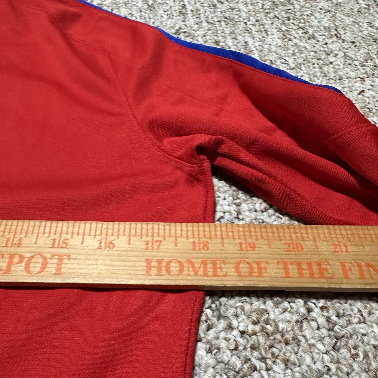 Nike Mens S Track Jacket Usa Soccer National Team Zip Red — image 6 of 8